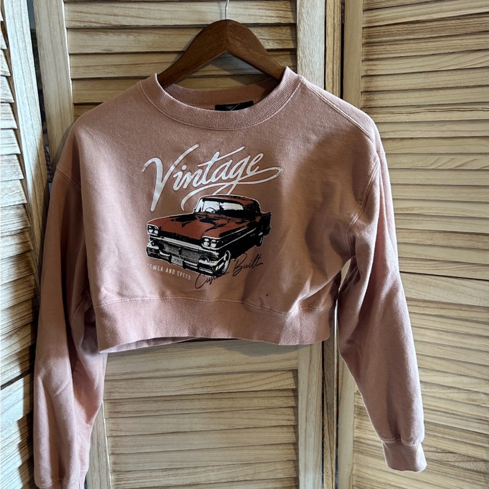 Vintage car sweatshirt